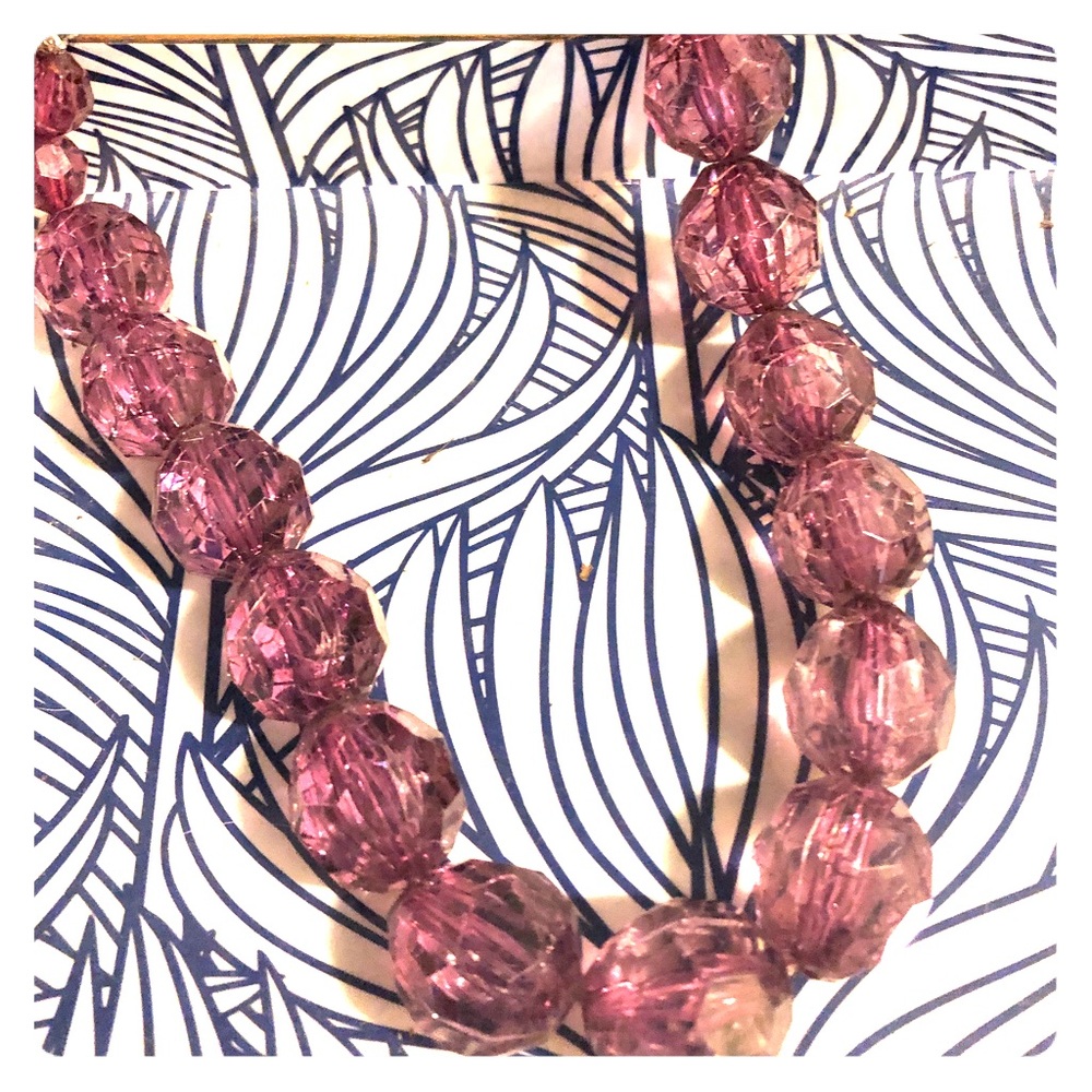 Gorgeous Purple Chunky Necklace